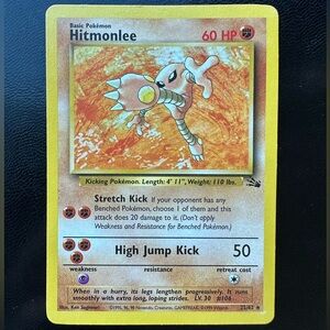 Hitmonlee 22/62 Pokémon Card